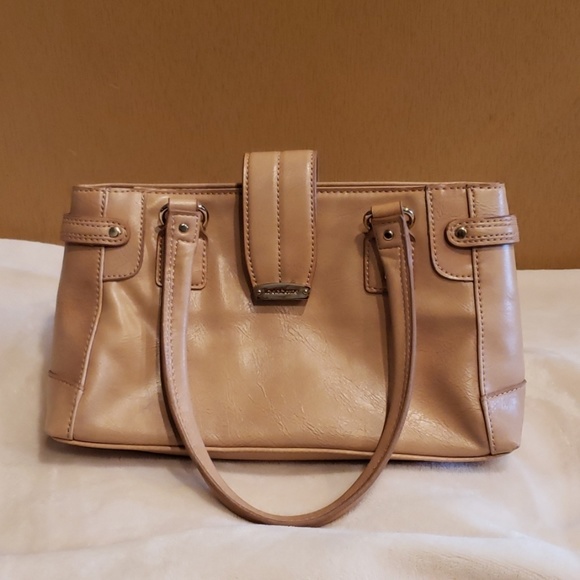 Liz Claiborne Tan Handbag - Picture 1 of 6